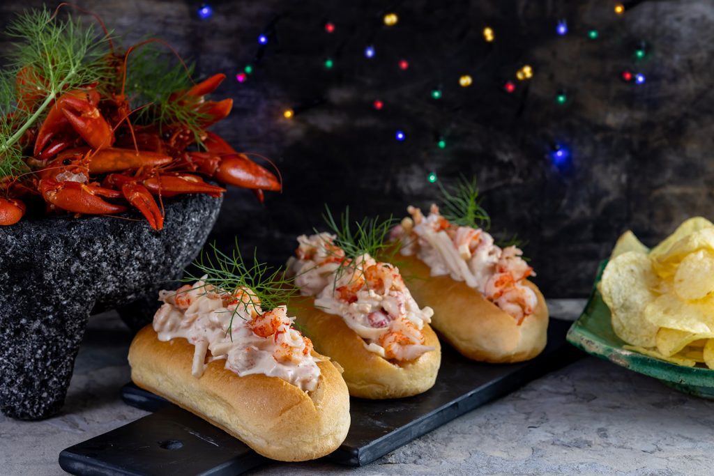 Crayfish rolls rapuhodarit